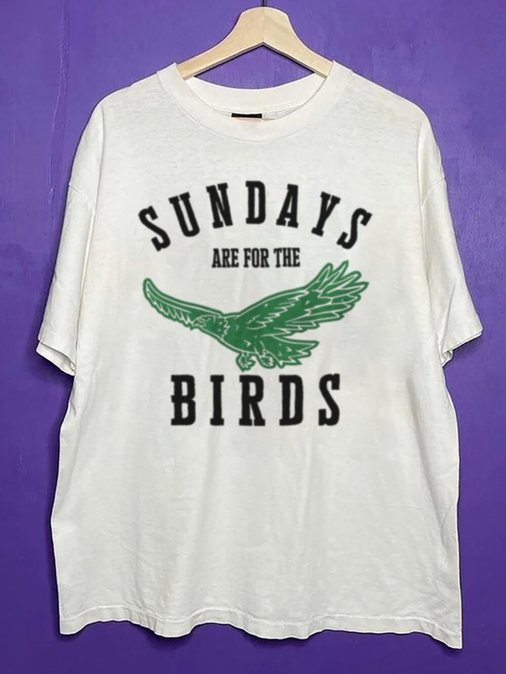 90s Eagles Sundays Are The Birds Philadelphia Eagles Football Game Day Shirt Tee